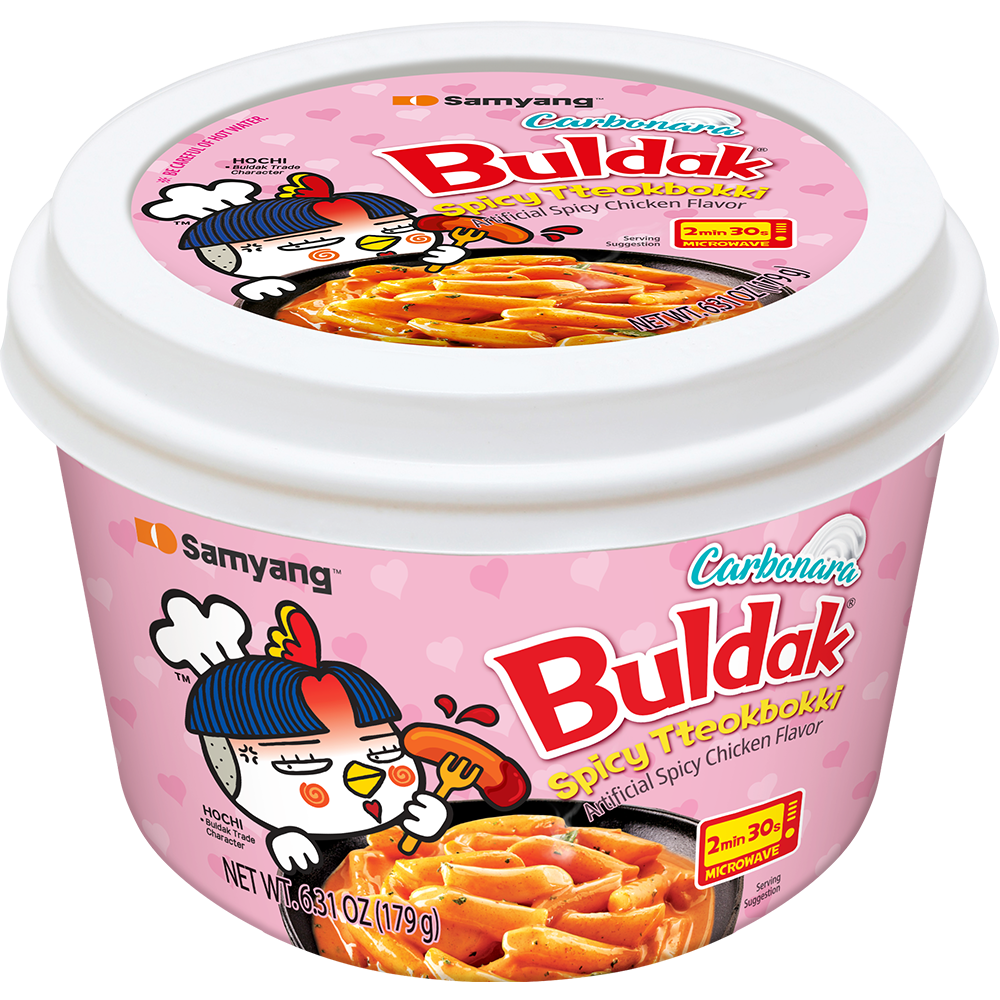 Buldak Carbonara Tteokbokki